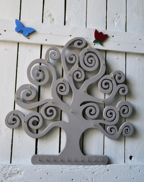 Albero porta orecchini e collane