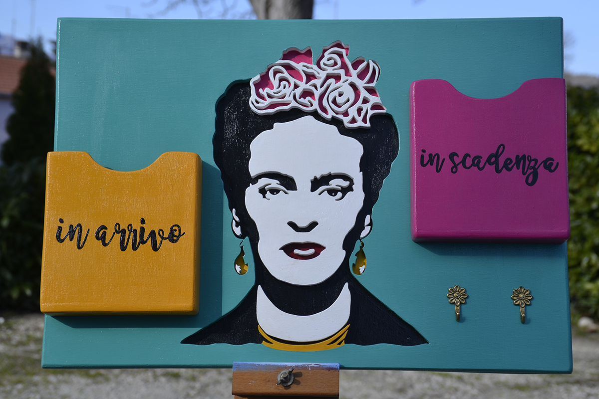 Porta lettere Frida Kahlo Porta lettere Frida Kahlo