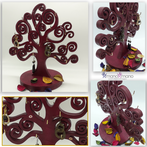 Albero della Vita porta orecchini