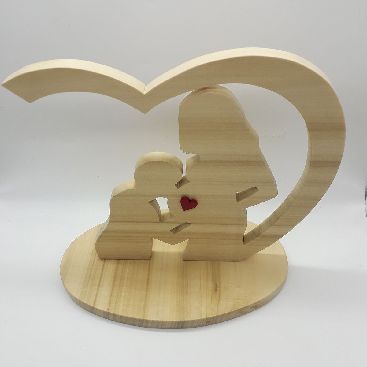 Sagoma dolce attesa in legno
